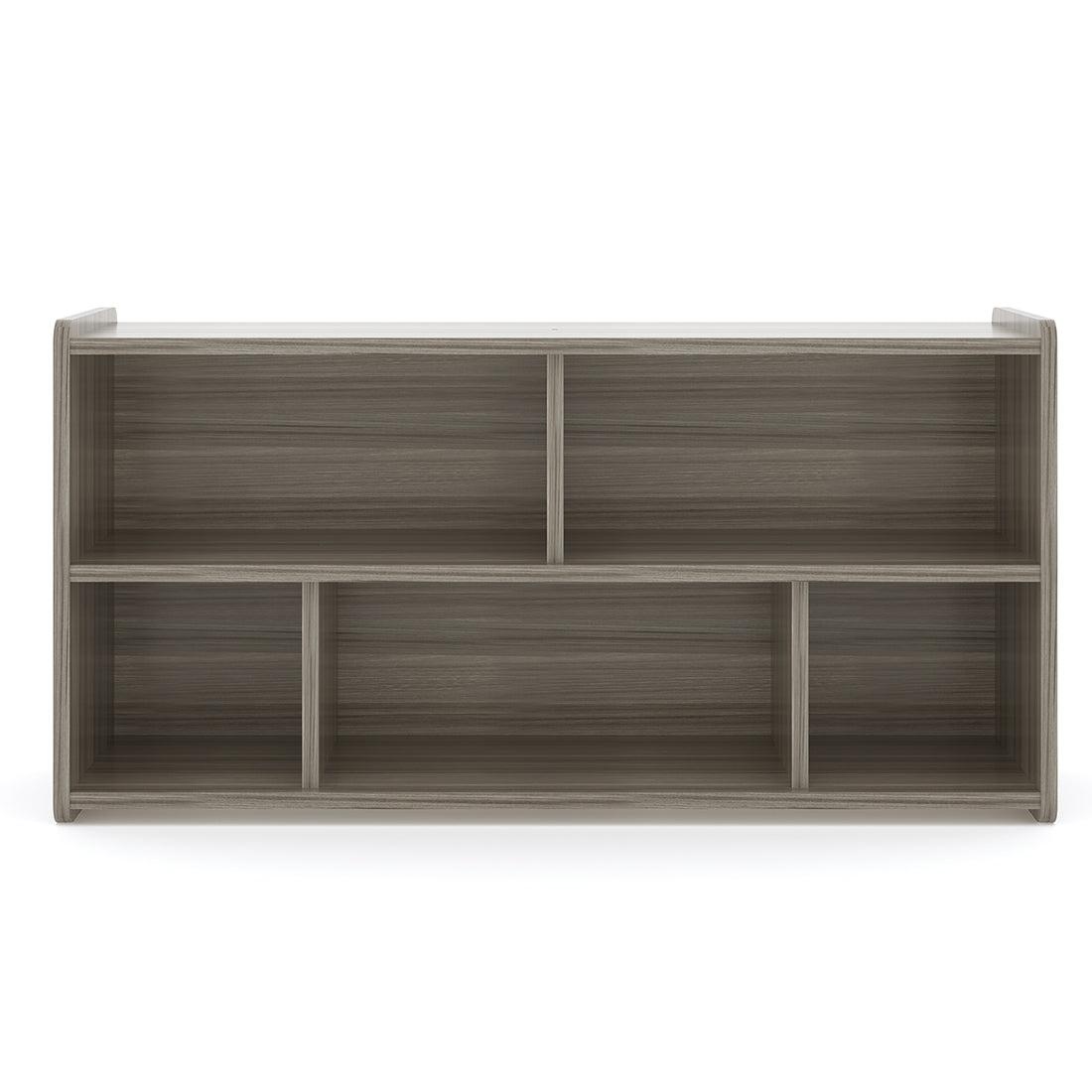 Tot Mate 5 - Compartment Daycare Cube Storage Shelf 46"W x 15"D x 23.5"H Unassemble (TOT - TM2202R) - SchoolOutlet