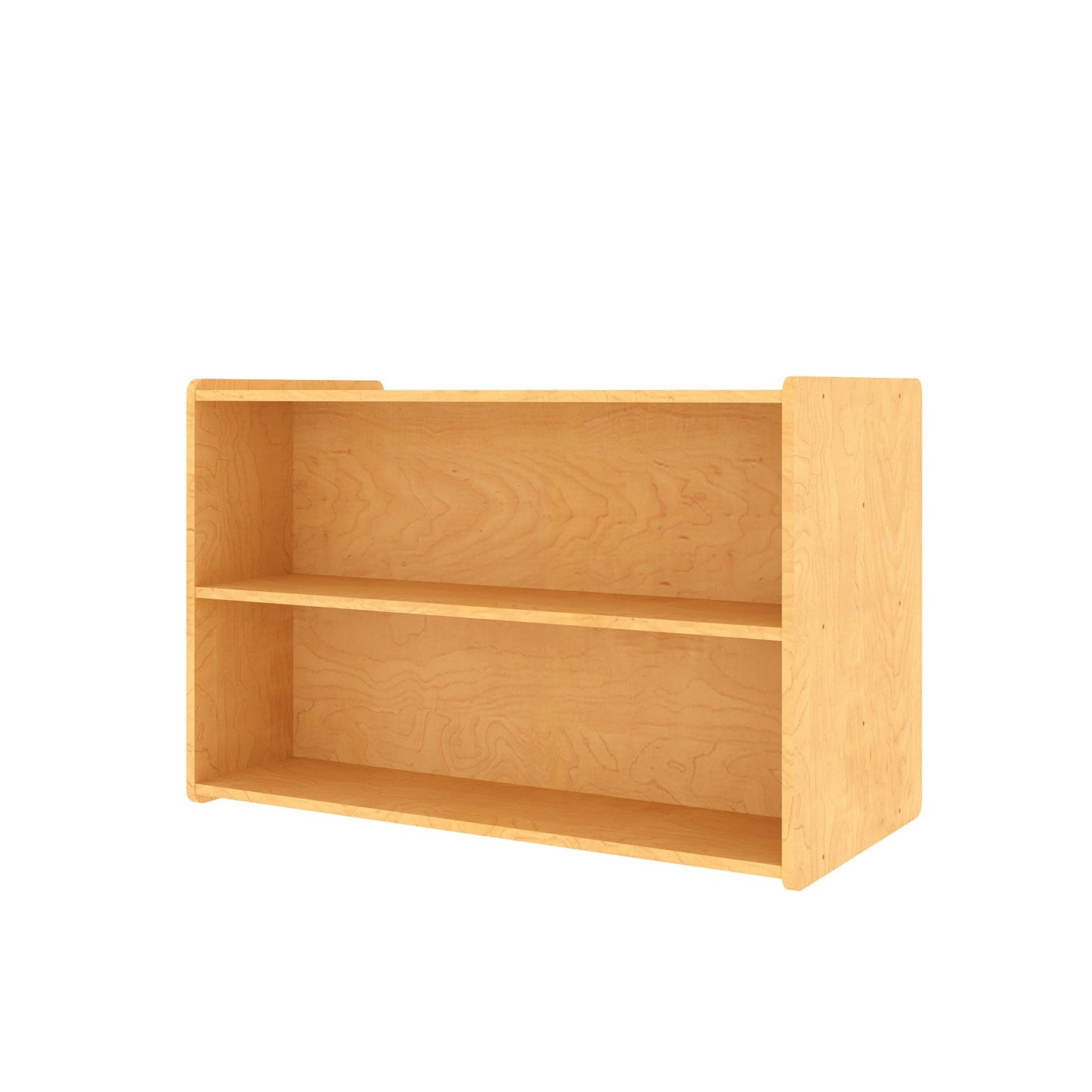 Tot Mate 2 - Level Double - Sided Preschool Island Storage Shelf 46"W x 23.5"D x 30.5"H Unassemble (TOT - TM2226R) - SchoolOutlet