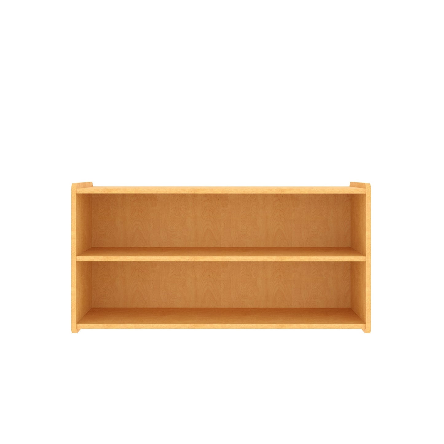 Tot Mate Large 2 - Tier Toddler Open Storage Shelf 46"W x 15"D x 23.5"H Assembled (TOT - TM2302A) - SchoolOutlet
