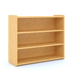 Tot Mate Pre-Assembled Small Preschool Storage 3-Shelf 36"W x 12"D x 30"H  (TOT-TM2307A)
