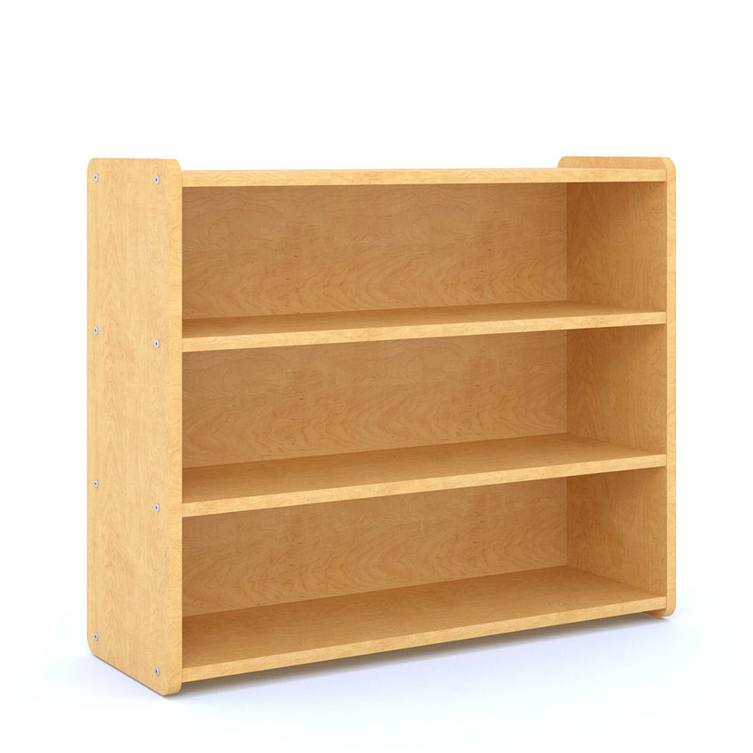 Tot Mate Pre - Assembled Small Preschool Storage 3 - Shelf 36"W x 12"D x 30"H (TOT - TM2307A) - SchoolOutlet