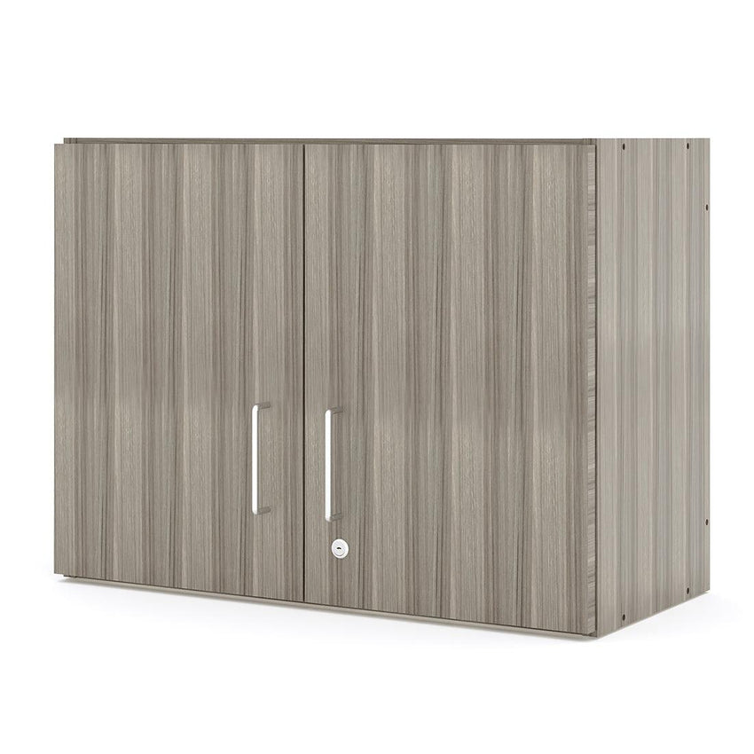 Tot Mate Small 2 - Level Locking Wall Storage Cabinet 30"W x 14.5"D x 22.5"H Assembled (TOT - TM2313A) - SchoolOutlet