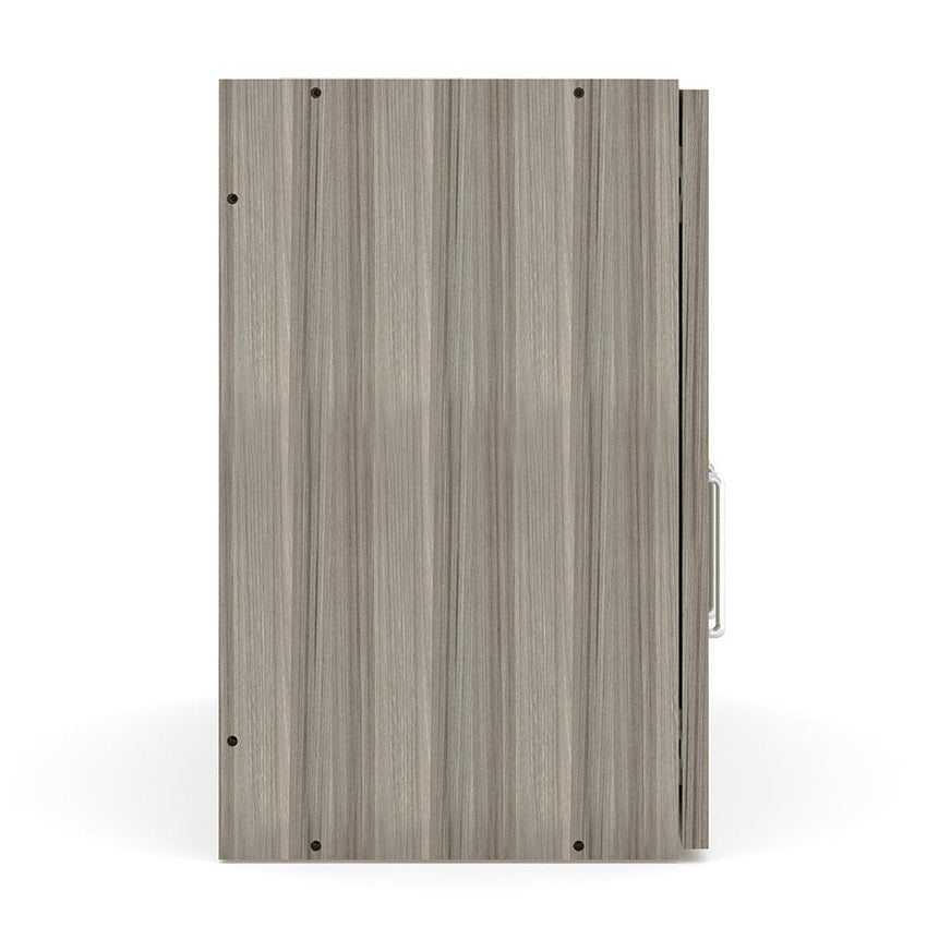 Tot Mate Small 2 - Level Locking Wall Storage Cabinet 30"W x 14.5"D x 22.5"H Assembled (TOT - TM2313A) - SchoolOutlet