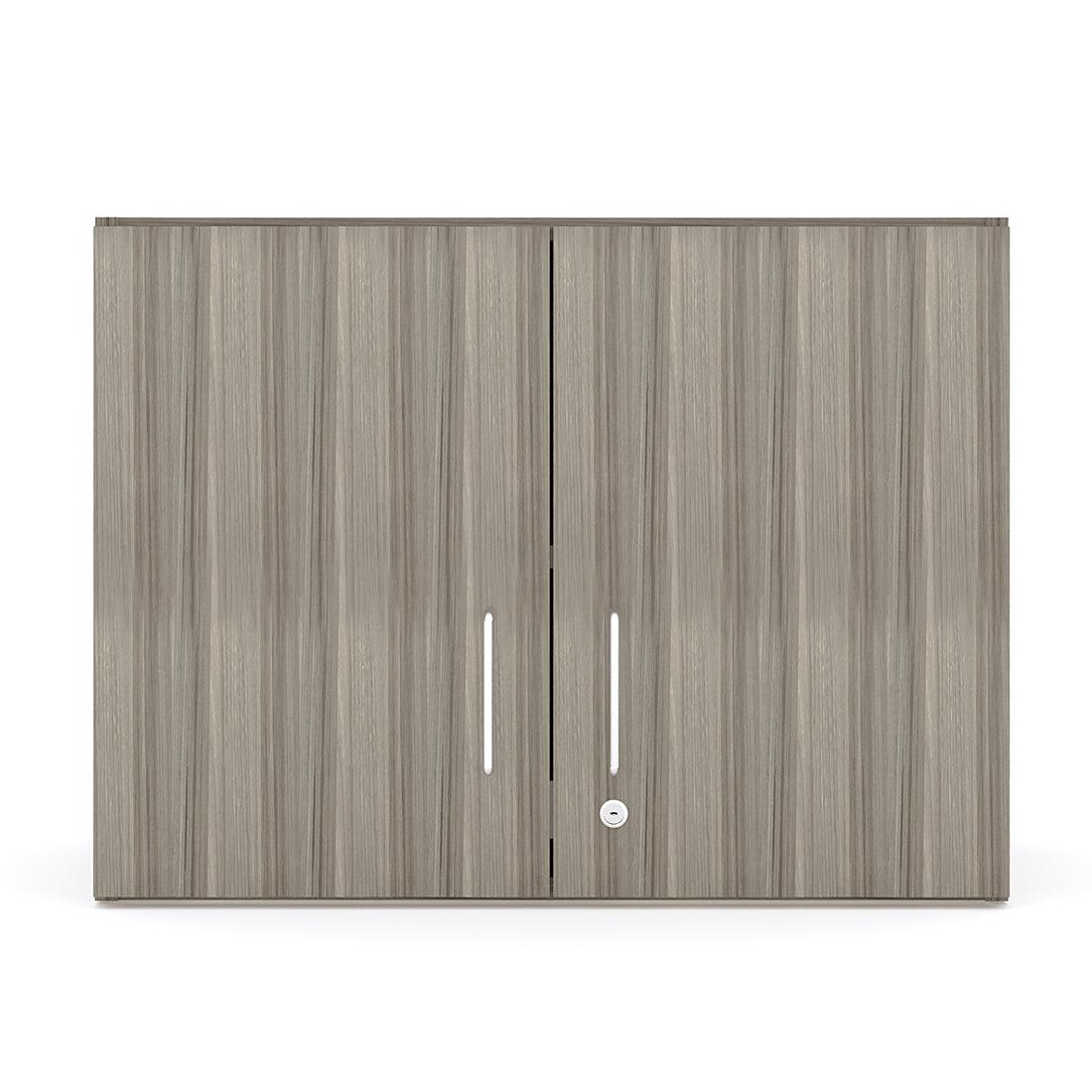 Tot Mate Small 2 - Level Locking Wall Storage Cabinet 30"W x 14.5"D x 22.5"H Unassemble (TOT - TM2313R) - SchoolOutlet
