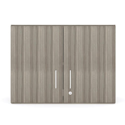 Tot Mate Small 2-Level Locking Wall Storage Cabinet 30"W x 14.5"D x 22.5"H Unassemble (TOT-TM2313R)