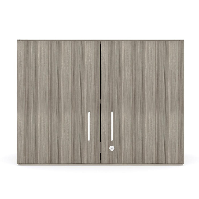 Tot Mate Small 2 - Level Locking Wall Storage Cabinet 30"W x 14.5"D x 22.5"H Unassemble (TOT - TM2313R) - SchoolOutlet