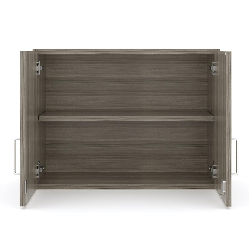 Tot Mate Small 2 - Level Locking Wall Storage Cabinet 30"W x 14.5"D x 22.5"H Unassemble (TOT - TM2313R) - SchoolOutlet