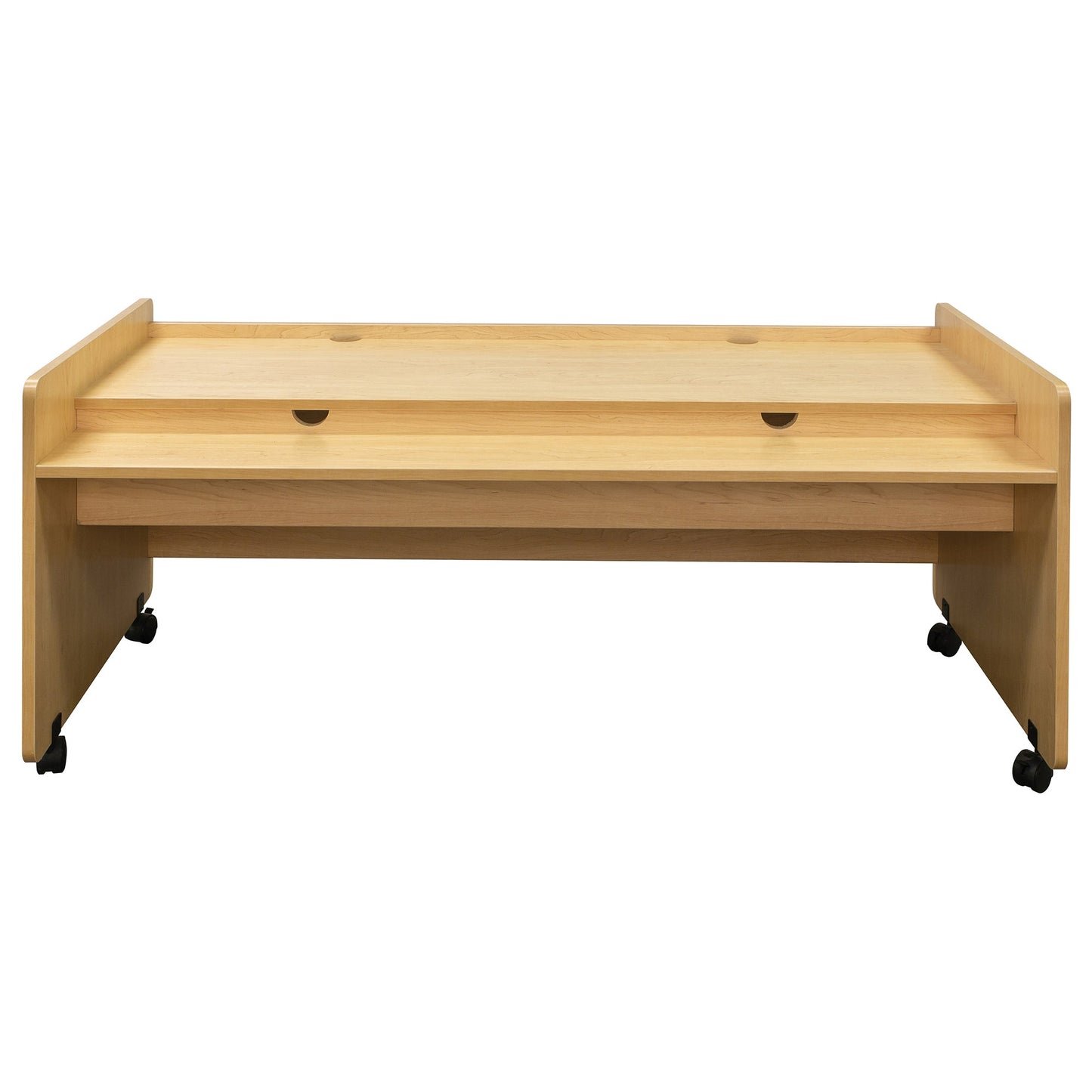 Tot Mate Multi - Level Double Mobile Technology and Activity Desk 60"W x 27.5"D x 26"H Unassemble (TOT - TM2325R) - SchoolOutlet