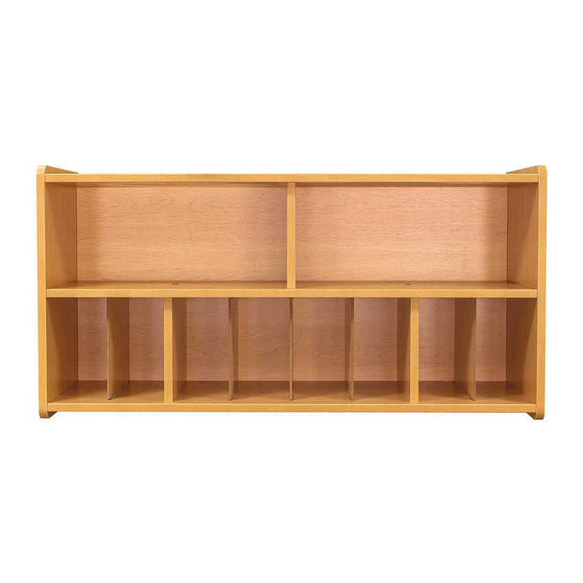 Tot Mate Multi - Compartment Wall Diaper Storage Cabinet 46"W x 15"D x 23.5"H Assembled (TOT - TM2336A) - SchoolOutlet
