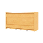 Tot Mate Customizable 10 - Compartment Wall Storage Cubbies with Hooks 46