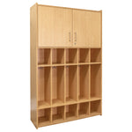 Tot Mate 4 - Tier Kids' Locker with Locking Cabinet & Shoe Cubbies 46