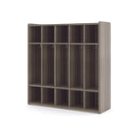 Tot Mate 3 - Tier Preschool Floor Locker with 5 Sections & Shoe Cubbies 46