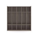 Tot Mate 3 - Tier Preschool Floor Locker with 5 Sections & Shoe Cubbies 46