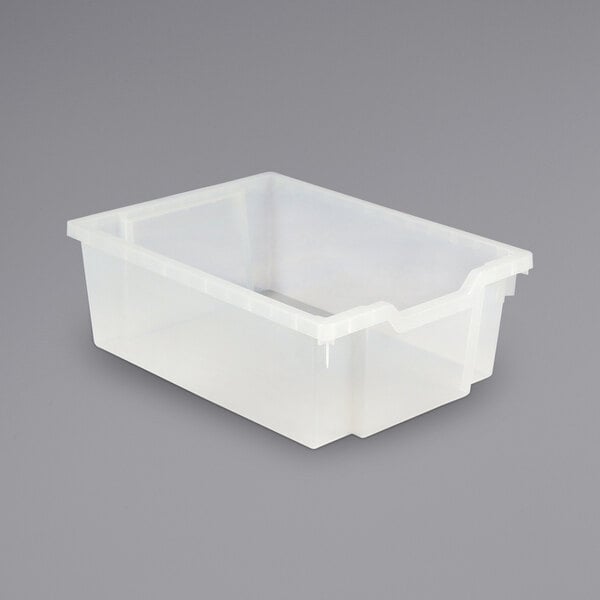 Tot Mate Medium Translucent Storage Bins - 10 Pack (TOT - TM7522R.S0000) - SchoolOutlet