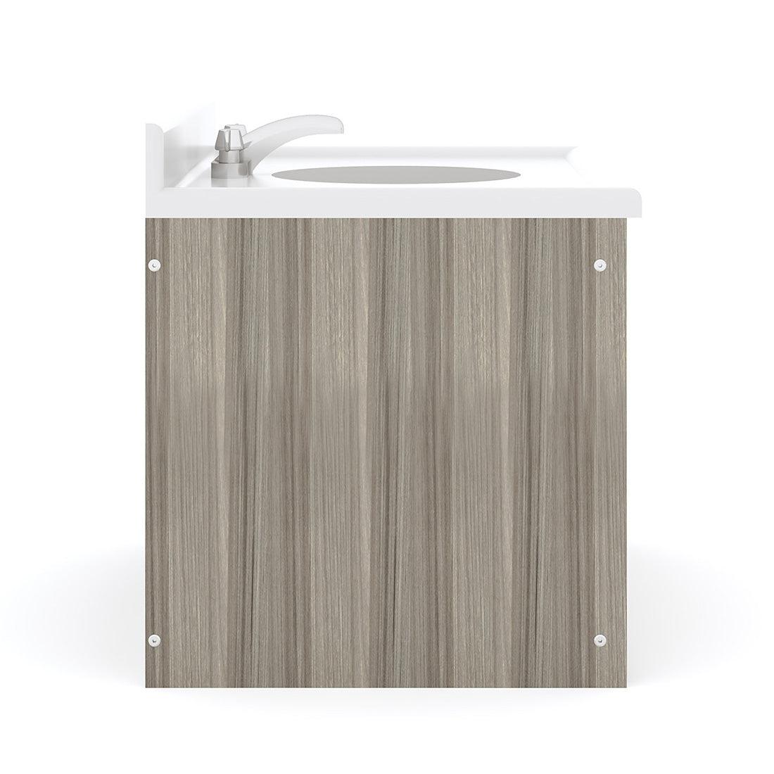 Tot Mate Kids' Floor Mount Bathroom Vanity with Sink 31"W x 21"D x 24"H (TOT - TM8350R) - SchoolOutlet