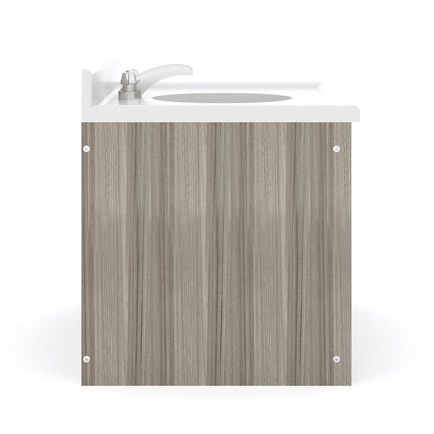 Tot Mate Kids' Floor Mount Bathroom Vanity with Sink 31"W x 21"D x 24"H (TOT - TM8350R) - SchoolOutlet
