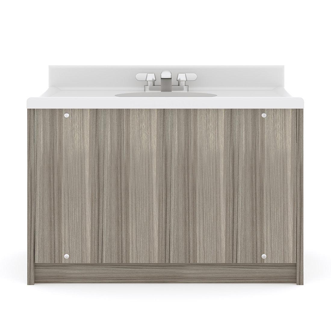 Tot Mate Kids' Floor Mount Bathroom Vanity with Sink 31"W x 21"D x 24"H (TOT - TM8350R) - SchoolOutlet