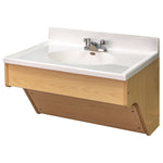 Tot Mate Kids' Wall - Mount Bathroom Vanity with Sink 31