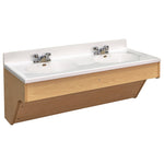 Tot Mate Kids' Wall - Mount Double Bathroom Vanity with Sink 49
