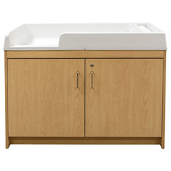 Tot Mate Baby Changing Table with Lockable Storage 47"W x 23.5"D x 37.5"H (TOT-TM8530A)
