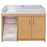 Tot Mate Toddler Walkup Changing Table with Stairs & Lockable Storage 47