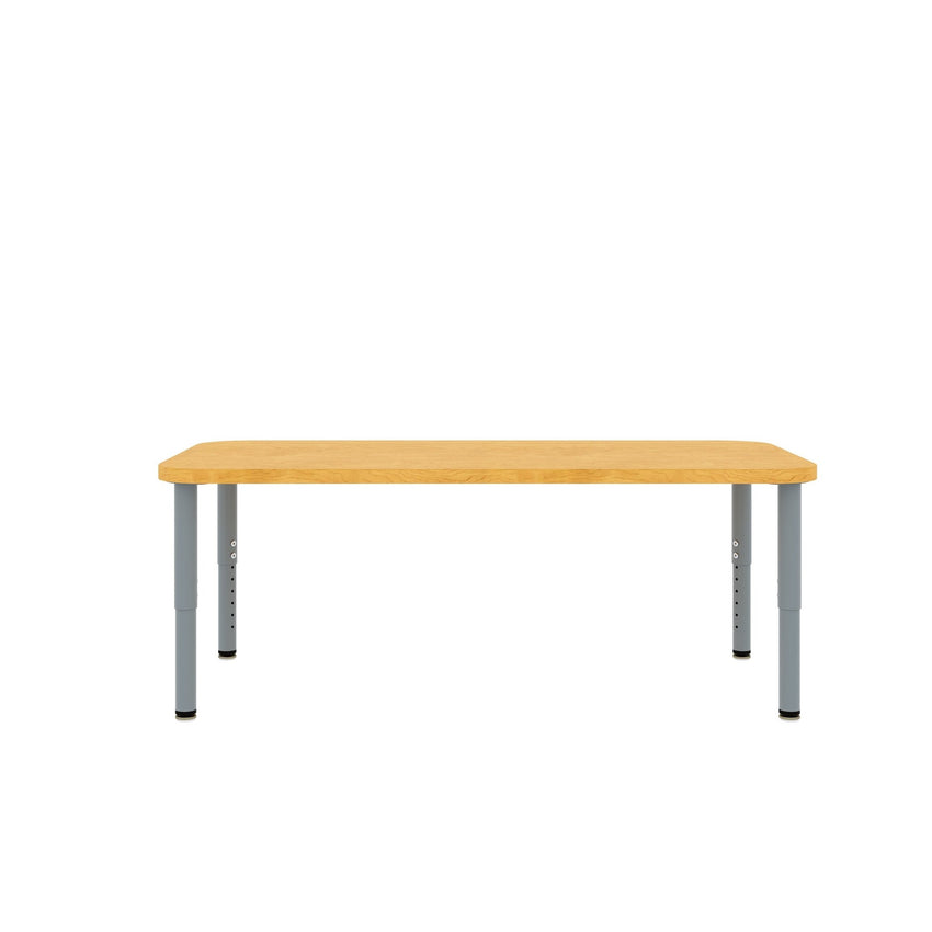 Tot Mate Rectangular Classroom Activity with Adjustable Table 48"W x 24"D x 14" - 23"H (TOT - TM9300R) - SchoolOutlet