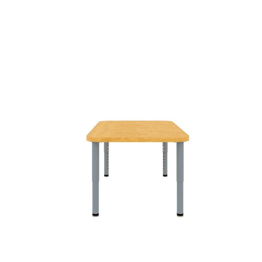 Tot Mate Rectangular Classroom Activity with Adjustable Table 48"W x 24"D x 21" - 30"H (TOT - TM9301R) - SchoolOutlet