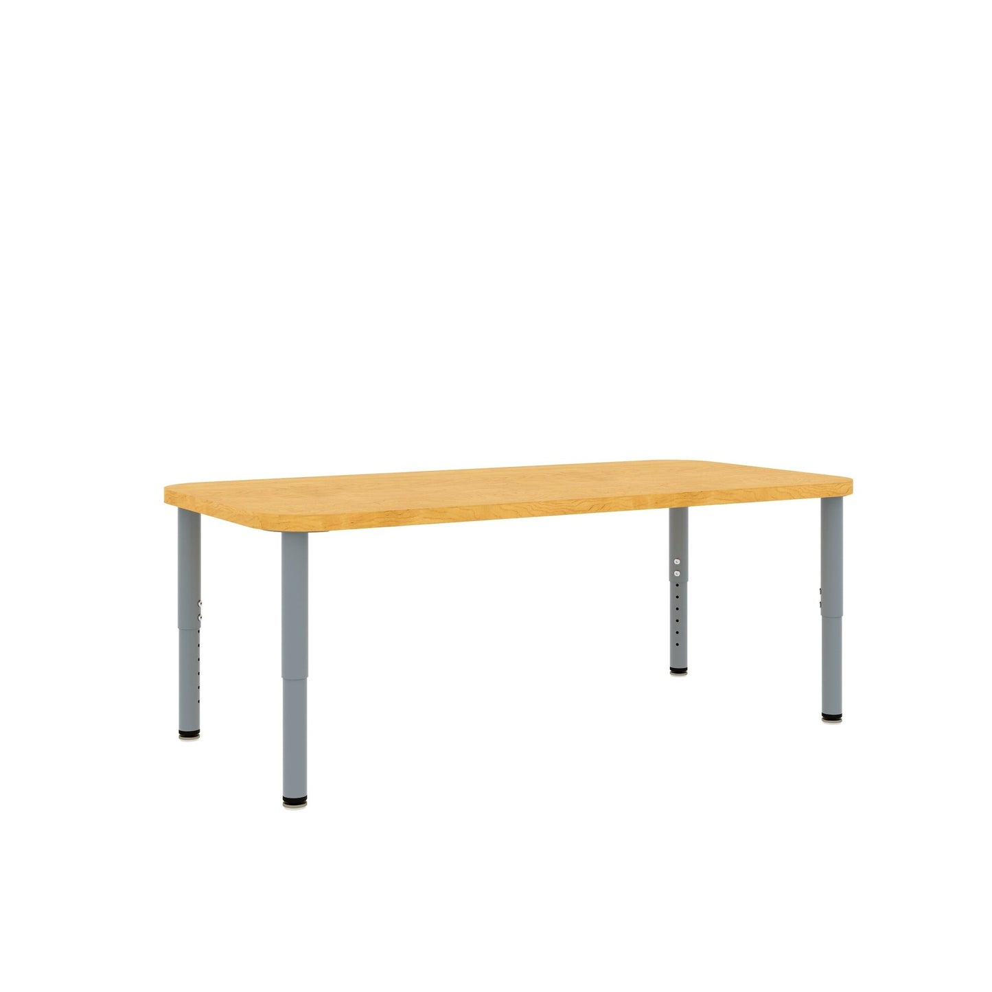 Tot Mate Rectangular Classroom Activity with Adjustable Table 48"W x 24"D x 21" - 30"H (TOT - TM9301R) - SchoolOutlet