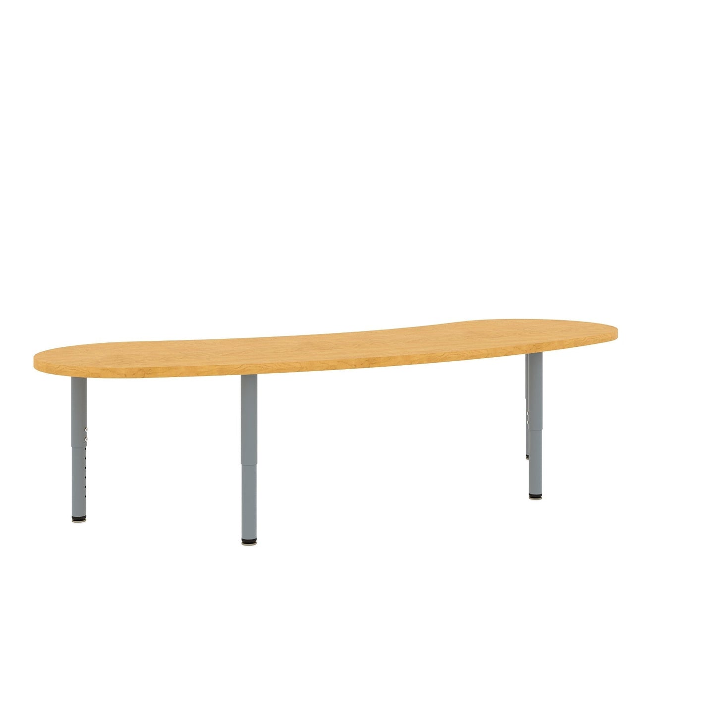 Tot Mate Kidney Classroom Activity with Adjustable Table 72"W x 26"D x 14" - 23"H (TOT - TM9372R) - SchoolOutlet