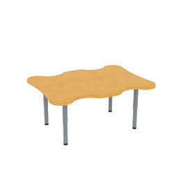 Tot Mate Preschool Classroom Table 40"W x 30"D x 21"-30"H (TOT-TM9419R)
