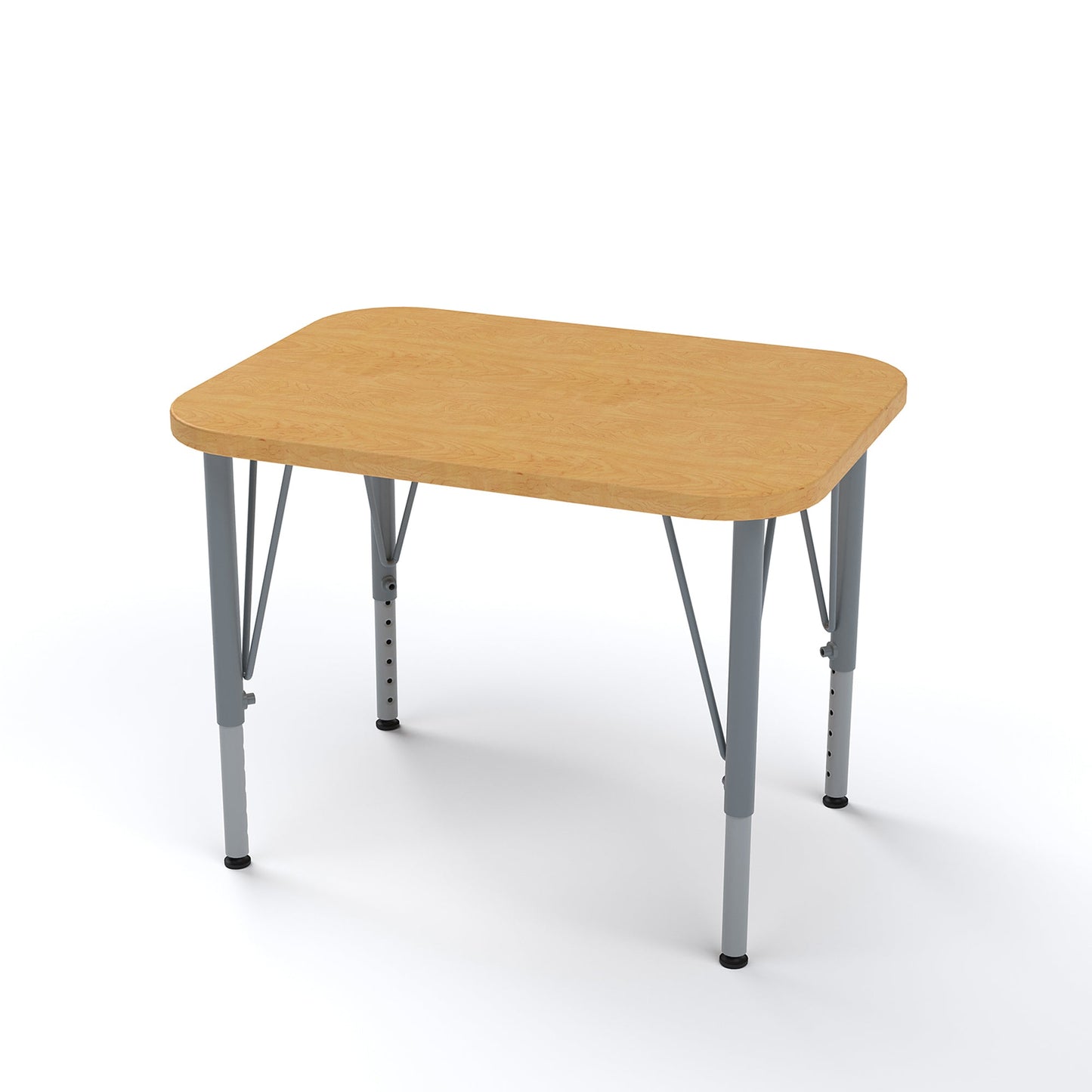 Versa Tot Mate Preschool Rectangle Desk - Small 27"W x 20"D x 21" - 30"H (TOT - TM9511R) - SchoolOutlet