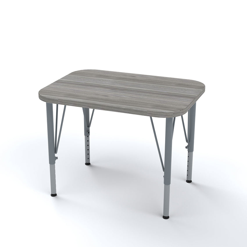 Versa Tot Mate Preschool Rectangle Desk - Small 27"W x 20"D x 21" - 30"H (TOT - TM9511R) - SchoolOutlet