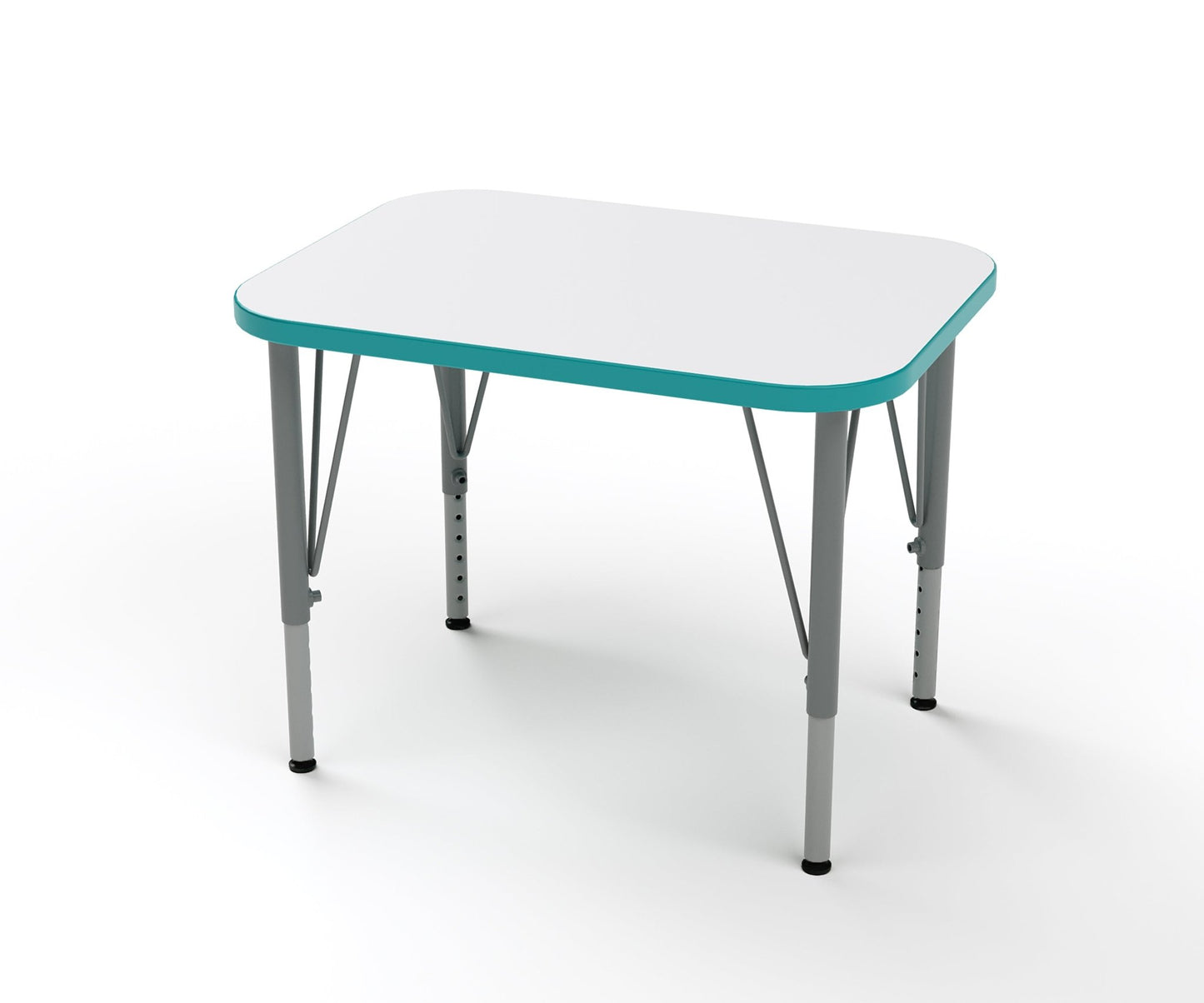 Versa Tot Mate Preschool Rectangle Desk - Small 27"W x 20"D x 21" - 30"H (TOT - TM9511R) - SchoolOutlet