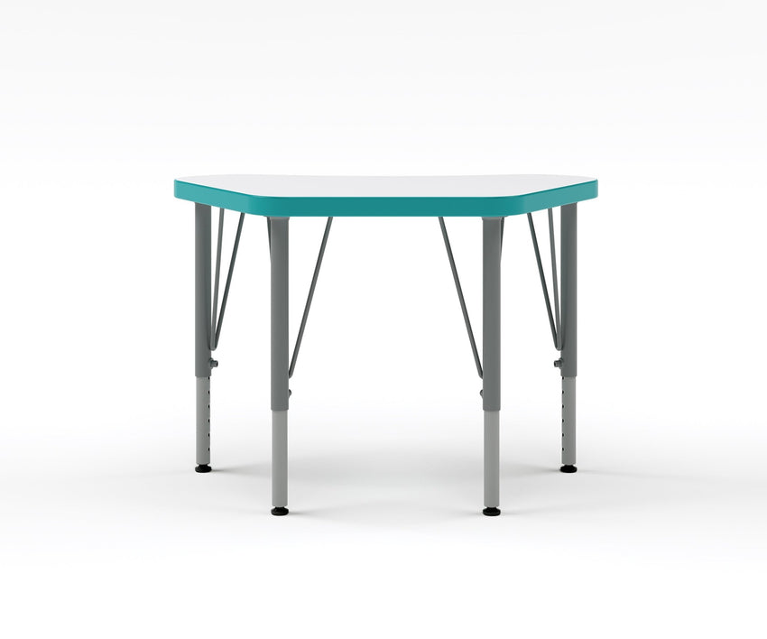 Versa Tot Mate Preschool Wing Desk - Small 29.75"W x 16.75"D x 14" - 23"H (TOT - TM9530R) - SchoolOutlet