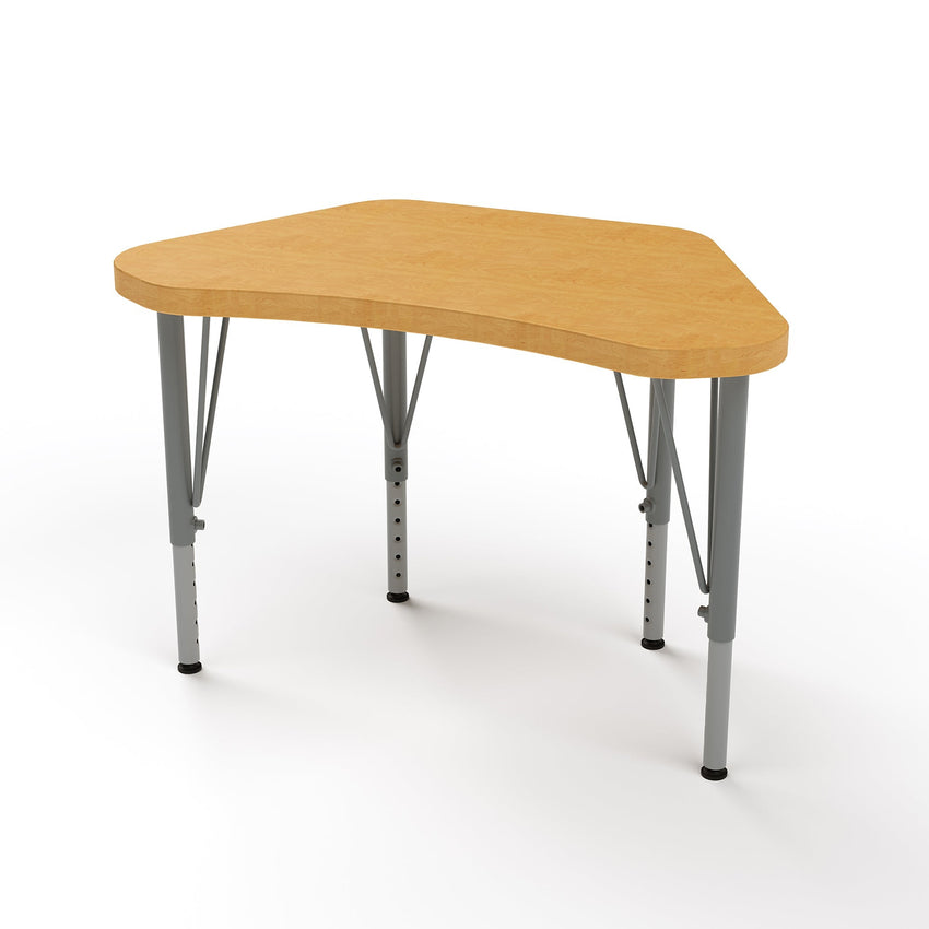 Versa Tot Mate Preschool Wing Desk - Small 29.75"W x 16.75"D x 21" - 30"H (TOT - TM9531R) - SchoolOutlet