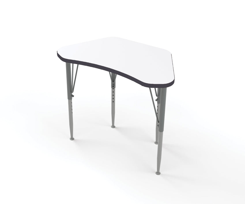 Versa Tot Mate Preschool Wing Desk - Small 29.75"W x 16.75"D x 21" - 30"H (TOT - TM9531R) - SchoolOutlet