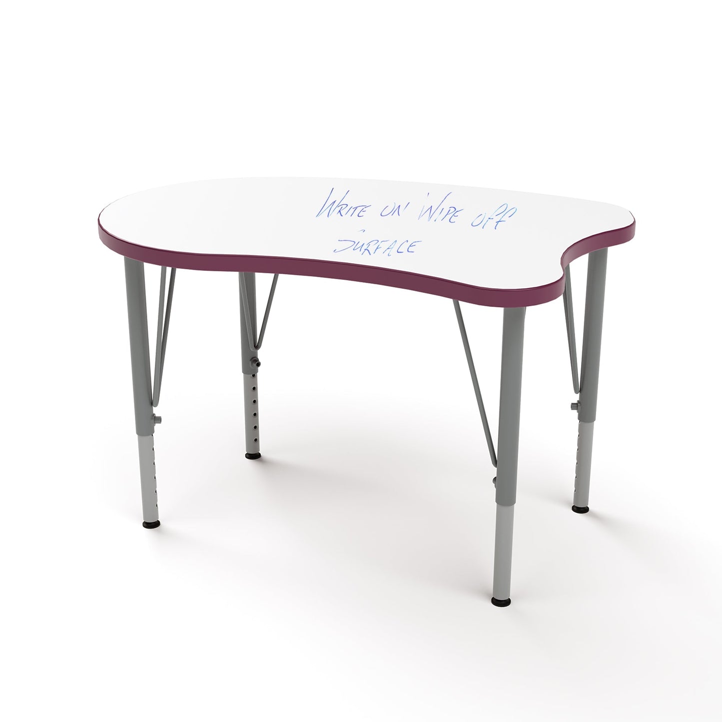 Versa Tot Mate Preschool Curved Desk - Small 31.5"W x 20"D x 14" - 23"H (TOT - TM9540R) - SchoolOutlet