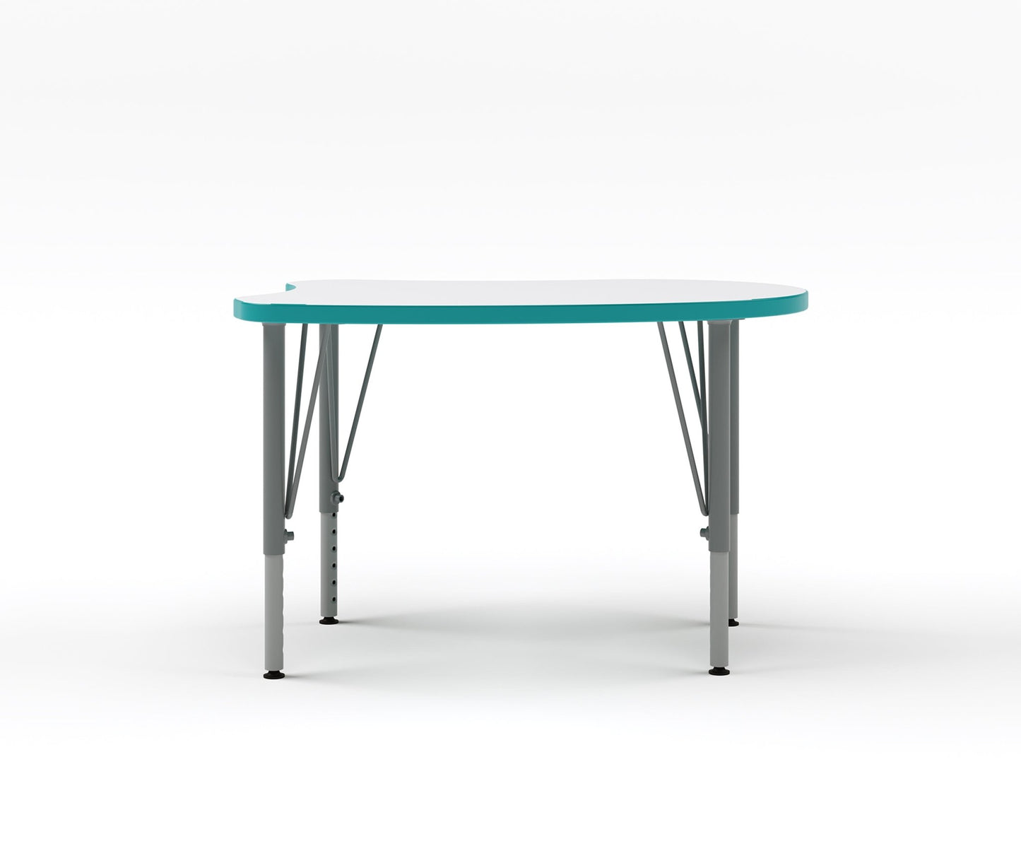 Versa Tot Mate Preschool Curved Desk - Small 31.5"W x 20"D x 21" - 30"H (TOT - TM9541R) - SchoolOutlet