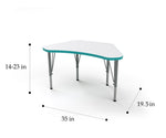 Versa Tot Mate Preschool Wing Desk - Large 35