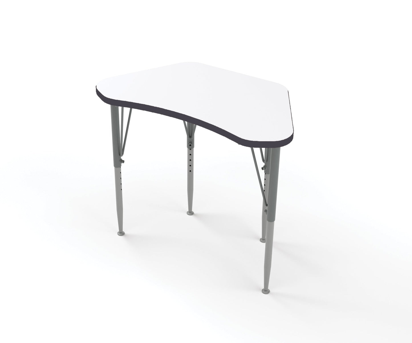 Versa Tot Mate Preschool Wing Desk - Large 35"W x 19.5"D x 14" - 23"H (TOT - TM9830R) - SchoolOutlet