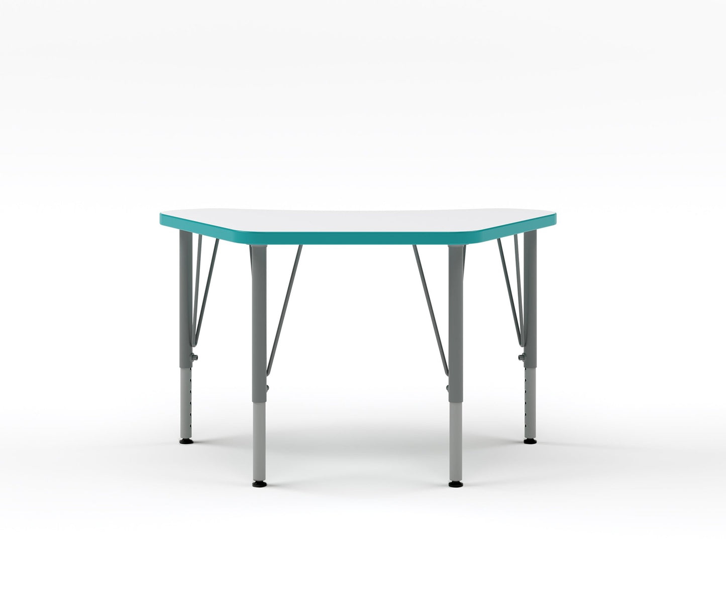Versa Tot Mate Preschool Wing Desk - Large 35"W x 19.5"D x 21" - 30"H (TOT - TM9831R) - SchoolOutlet