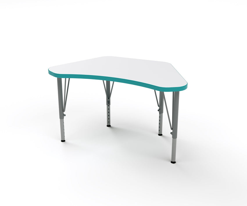 Versa Tot Mate Preschool Wing Desk - Large 35"W x 19.5"D x 21" - 30"H (TOT - TM9831R) - SchoolOutlet