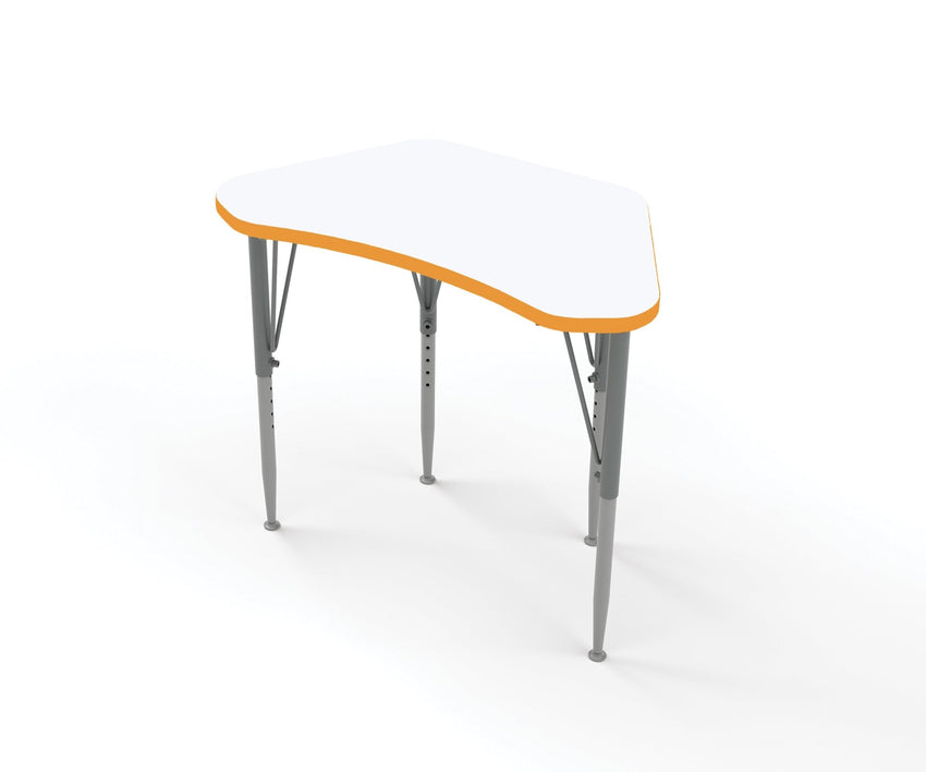 Versa Tot Mate Preschool Wing Desk - Large 35"W x 19.5"D x 21" - 30"H (TOT - TM9831R) - SchoolOutlet