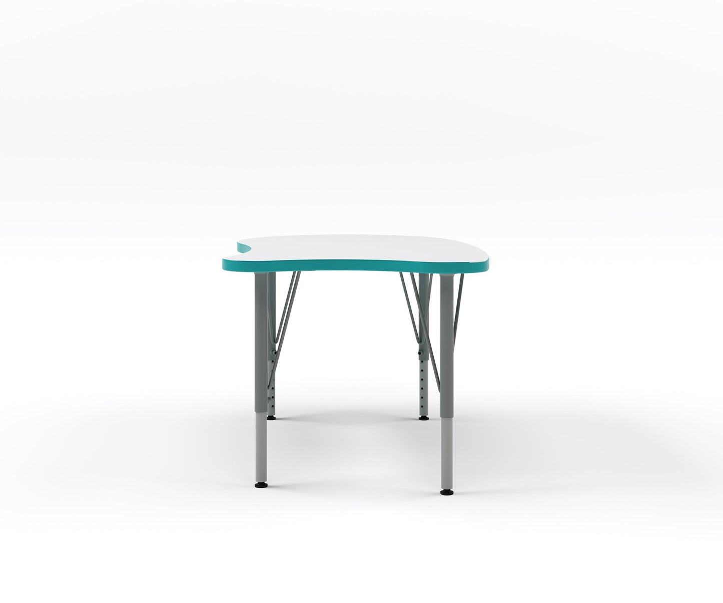 Versa Tot Mate Preschool Curved Desk - Large 38.75"W x 24"D x 14" - 23"H (TOT - TM9840R) - SchoolOutlet