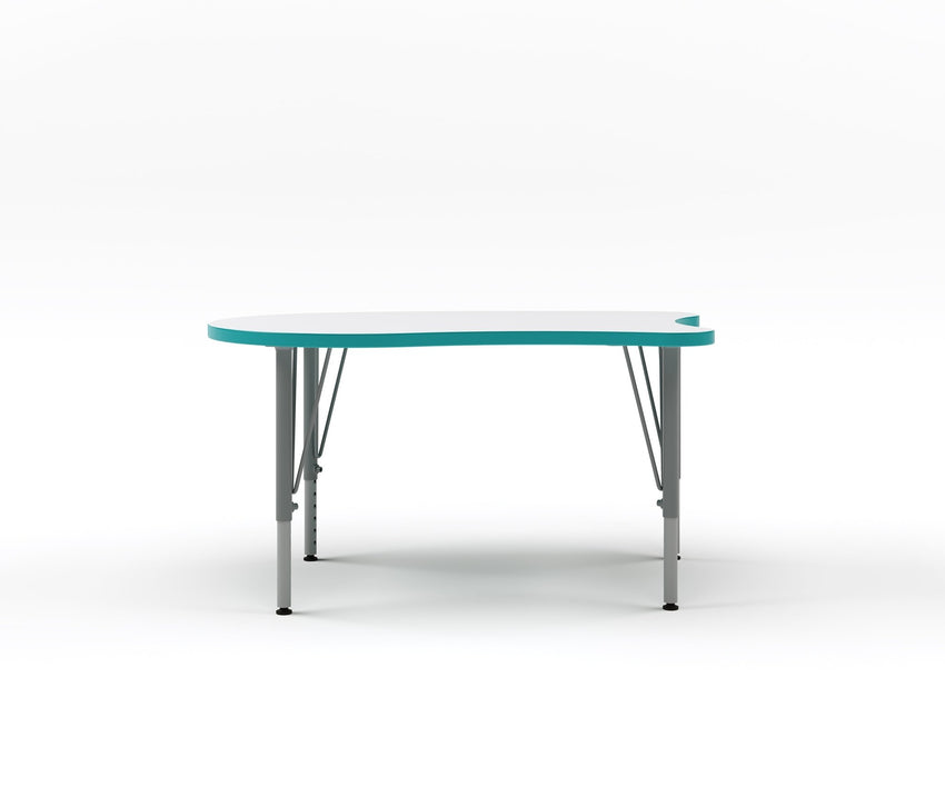 Versa Tot Mate Preschool Curved Desk - Large 38.75"W x 24"D x 14" - 23"H (TOT - TM9840R) - SchoolOutlet