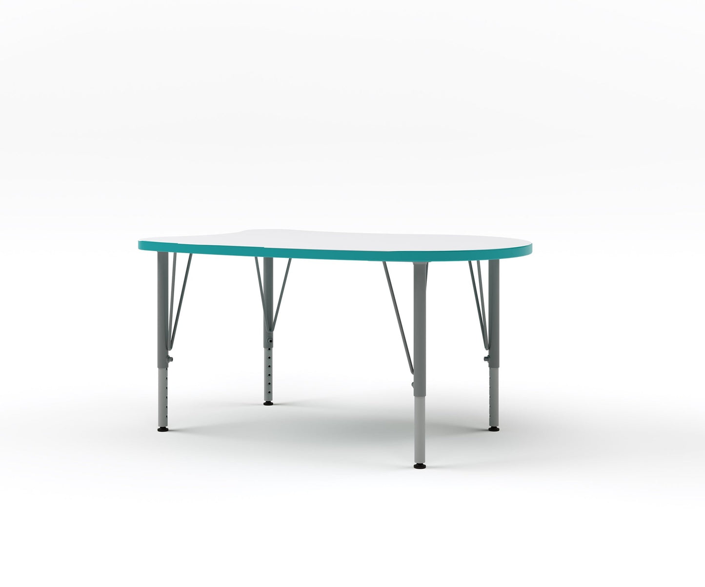 Versa Tot Mate Preschool Curved Desk - Large 38.75"W x 24"D x 14" - 23"H (TOT - TM9840R) - SchoolOutlet