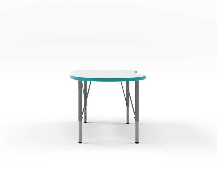 Versa Tot Mate Preschool Curved Desk - Large 38.75"W x 24"D x 14" - 23"H (TOT - TM9840R) - SchoolOutlet