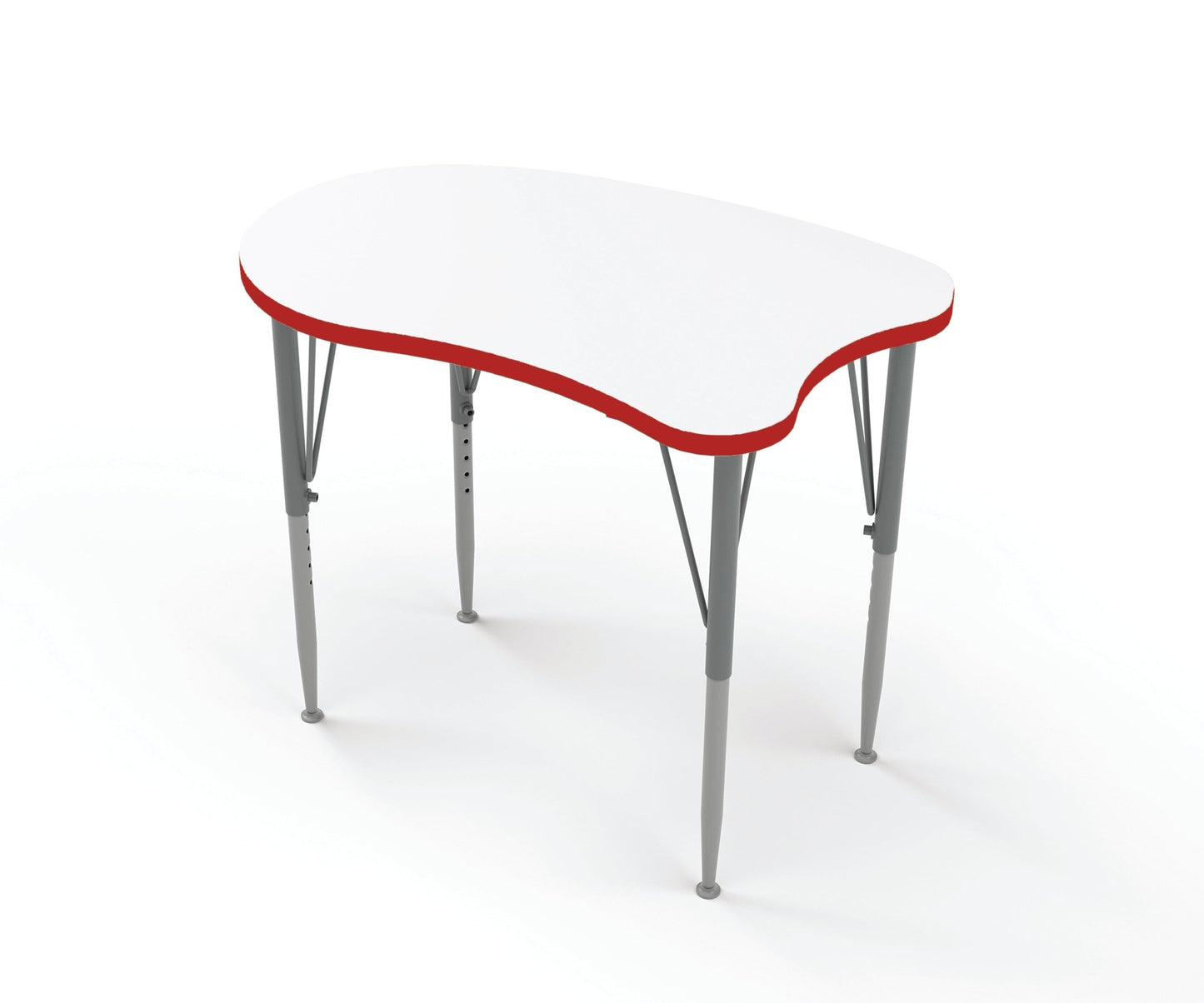 Versa Tot Mate Preschool Curved Desk - Large 38.75"W x 24"D x 14" - 23"H (TOT - TM9840R) - SchoolOutlet