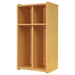 Tot Mate 2 - Section Wall Locker with Cubbies & Hooks 19