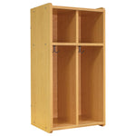 Tot Mate 2 - Section Wall Locker with Cubbies & Hooks 19